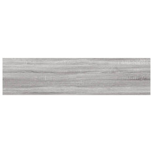 Ράφια Τοίχου 4 τεμ. Γκρι Sonoma 40x10x1,5 εκ. Επεξεργ. Ξύλο - Pakobazaar