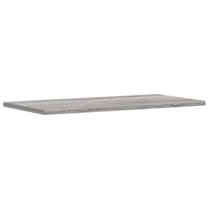 Ράφια Τοίχου 4 τεμ. Γκρι Sonoma 60x20x1,5 εκ. Επεξεργ. Ξύλο - Pakobazaar