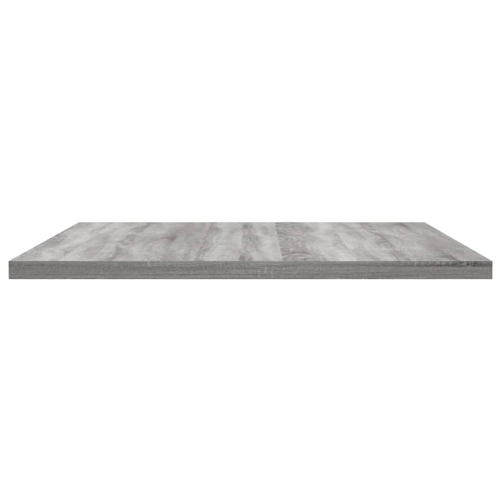 Ράφια Τοίχου 4 τεμ. Γκρι Sonoma 60x40x1,5 εκ. Επεξεργ. Ξύλο - Pakobazaar