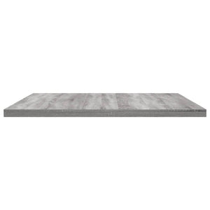 Ράφια Τοίχου 4 τεμ. Γκρι Sonoma 60x40x1,5 εκ. Επεξεργ. Ξύλο - Pakobazaar