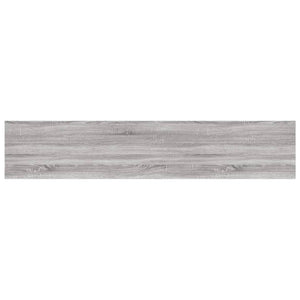 Ράφια Τοίχου 4 τεμ. Γκρι Sonoma 100x20x1,5 εκ. Επεξεργ. Ξύλο - Pakobazaar
