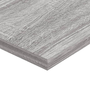 Ράφια Τοίχου 4 τεμ. Γκρι Sonoma 100x20x1,5 εκ. Επεξεργ. Ξύλο - Pakobazaar