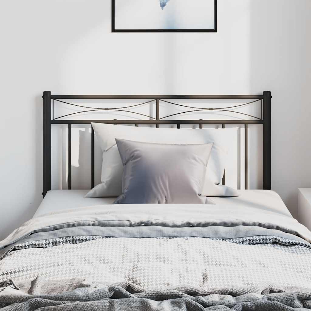 Ανταλλακτικό κεφαλάρι Μαύρο 100 εκ. Μεταλλικό