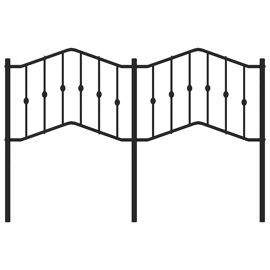 Ανταλλακτικό κεφαλάρι Μαύρο 135 εκ. Μεταλλικό - Pakobazaar