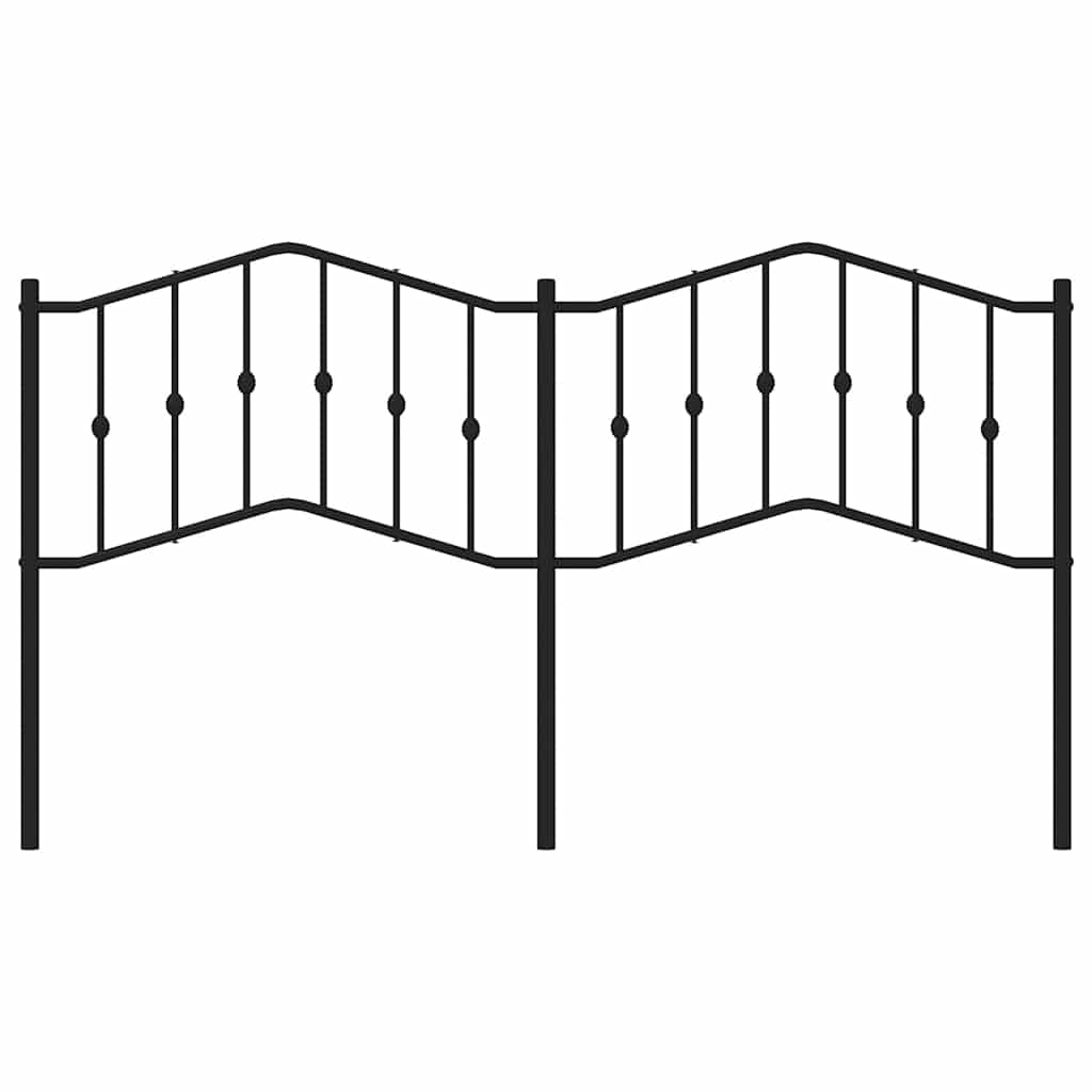 Ανταλλακτικό κεφαλάρι Μαύρο 180 εκ. Μεταλλικό