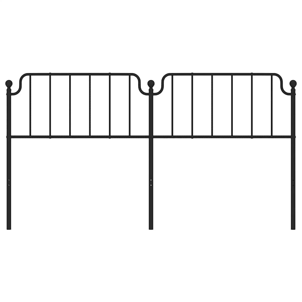 Ανταλλακτικό κεφαλάρι Μαύρο 180 εκ. Μεταλλικό