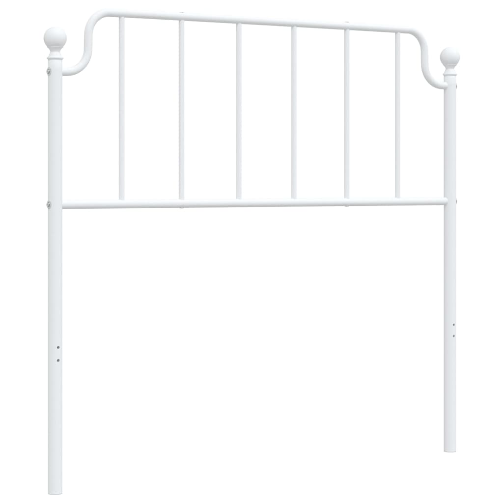 Ανταλλακτικό κεφαλάρι Λευκό 100 εκ. Μεταλλικό