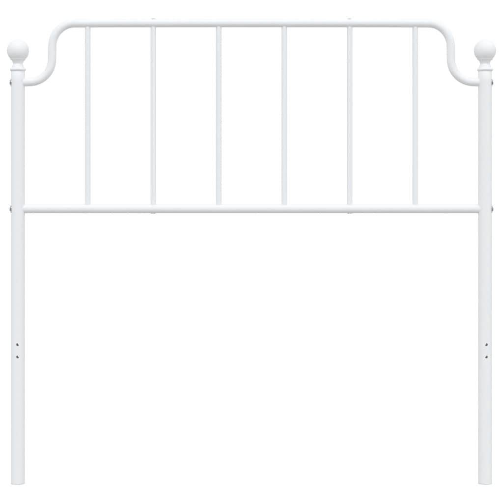 Ανταλλακτικό κεφαλάρι Λευκό 100 εκ. Μεταλλικό