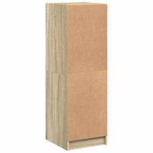 Ντουλάπι Sonoma Δρυς 35 x 37 x 109 εκ. με Γυάλινες Πόρτες