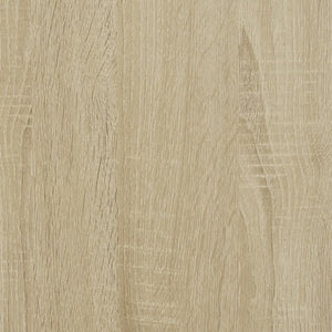 Βοηθητικό Ντουλάπι Sonoma Δρυς 69x37x100 εκ. με Γυάλινες Πόρτες