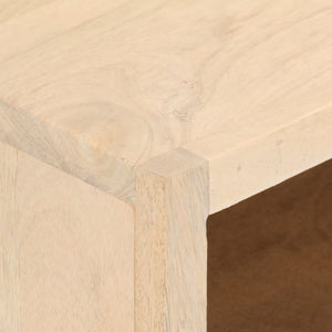 Έπιπλο Τηλεόρασης 110 x 30 x 40 εκ. Μασίφ Ξύλο Μάνγκο & Σίδηρος