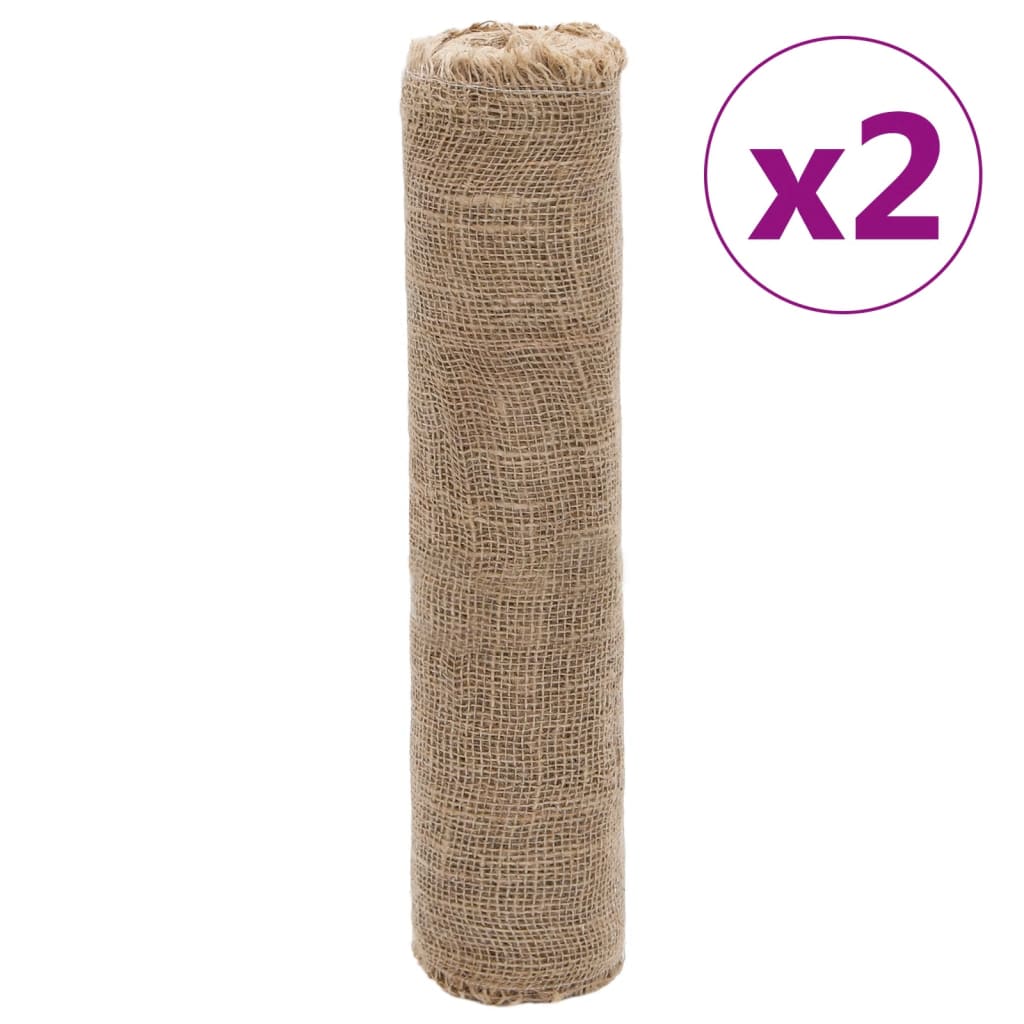 Ρολά Γιούτας 2 τεμ. 0,5x50 μ. από 100% Γιούτα 200 gsm