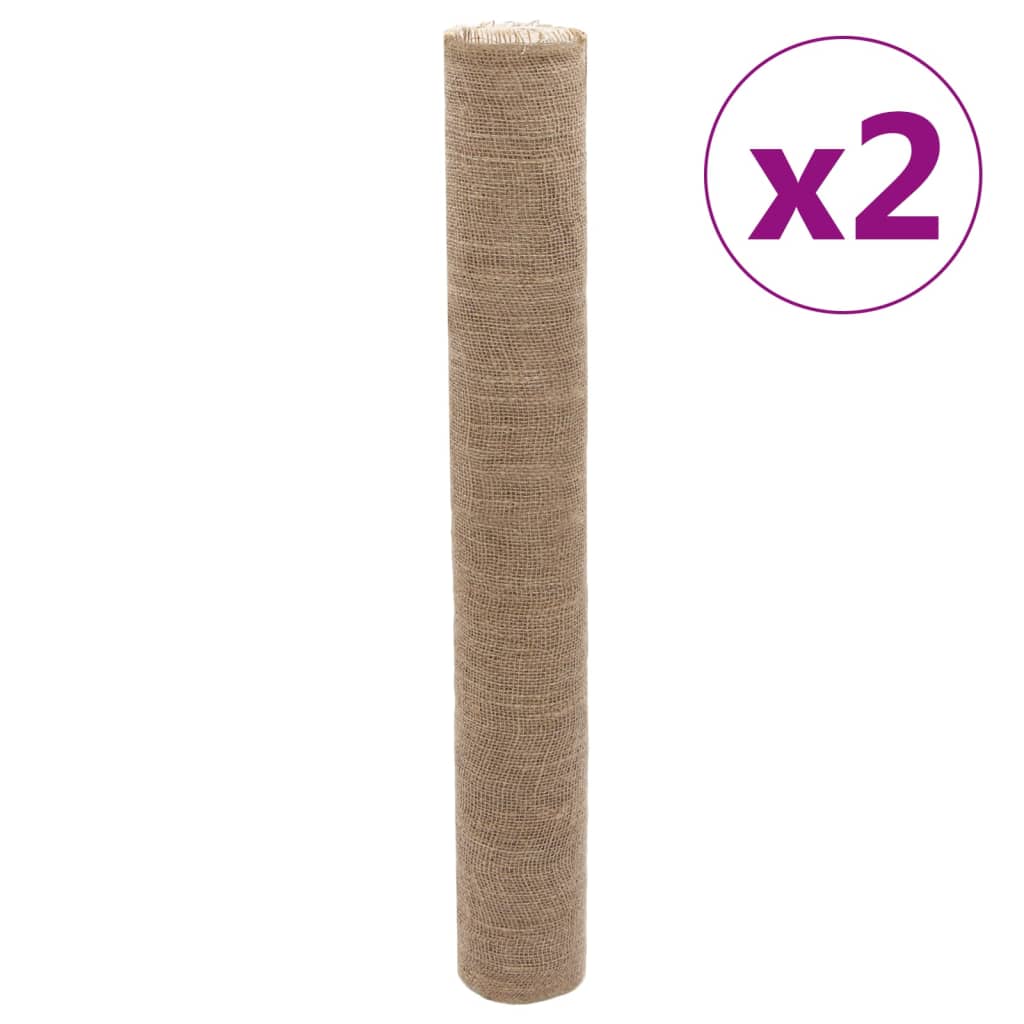 Ρολά Γιούτας 2 τεμ. 1x50 μ. από 100% Γιούτα 200 gsm - Pakobazaar