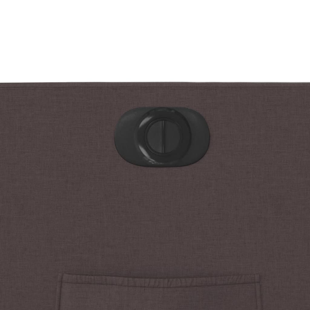 Πολυθρόνα Ανακλινόμενη Ηλεκτρική Σκούρο Καφέ Υφασμάτινη