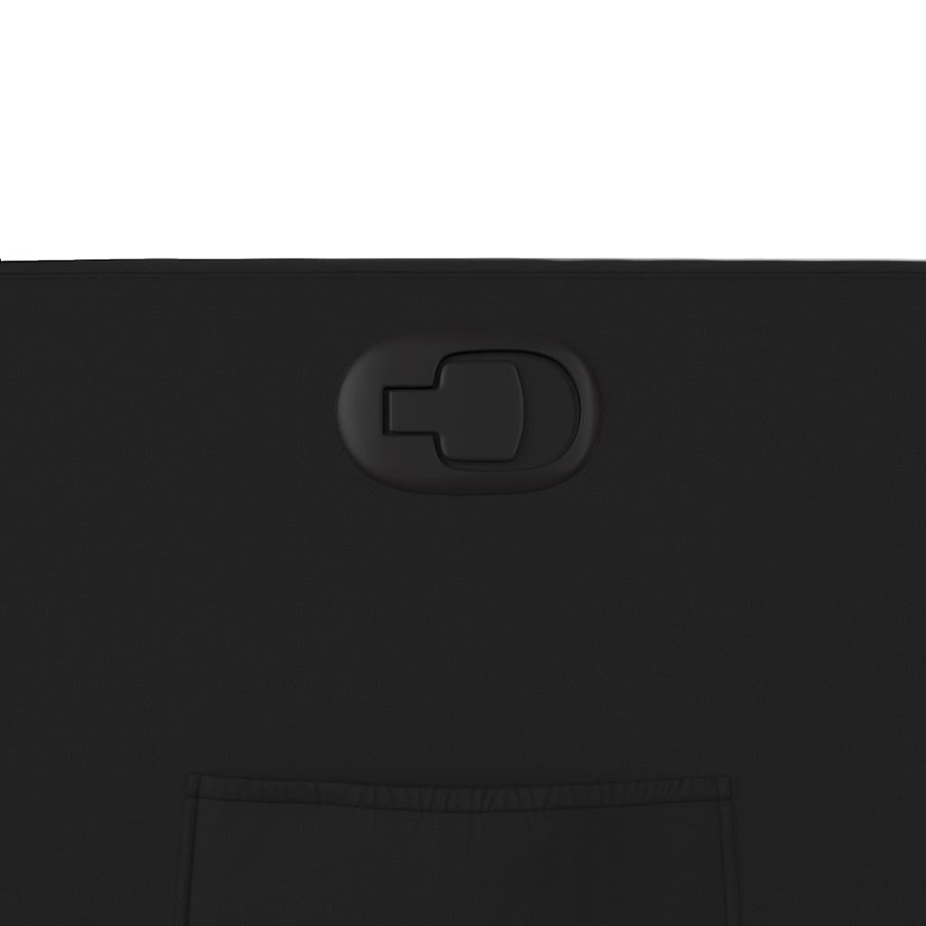 Πολυθρόνα Μασάζ Ανακλινόμενη με Ανύψωση Μαύρη Συνθ. Δέρμα