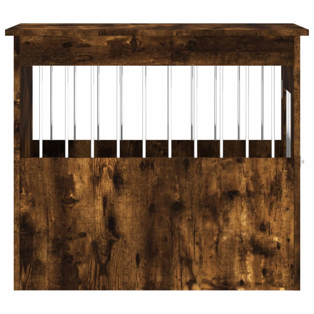 Κλουβί Σκύλου Καπνιστή Δρυς 55x75x65 εκ. από Επεξεργ. Ξύλο - Pakobazaar