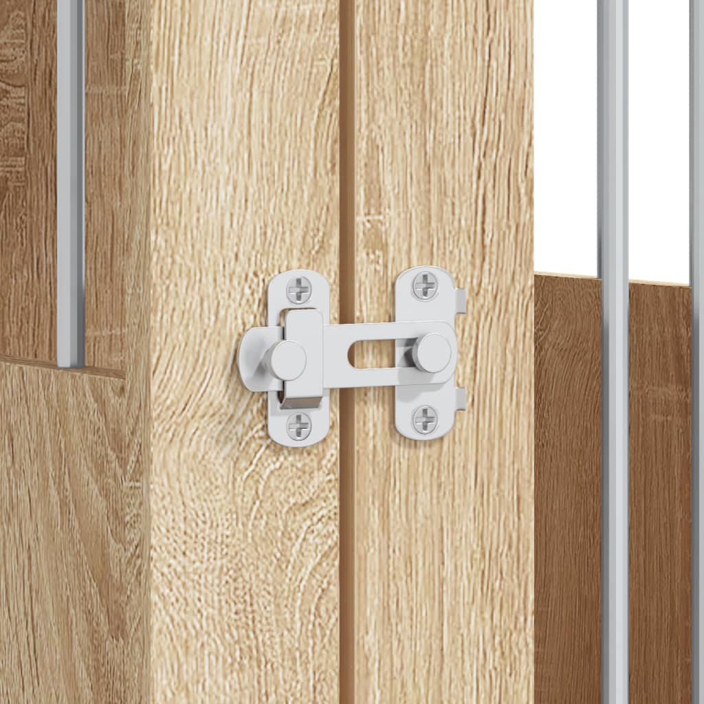 Κλουβί Σκύλου Sonoma Δρυς 64,5 x 80 x 71 εκ. από Επεξεργ. Ξύλο - Pakobazaar