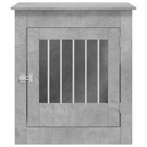 Κλουβί Σκύλου Γκρι Σκυροδεμ. 64,5 x 80 x 71 εκ. Επεξεργ. Ξύλο - Pakobazaar