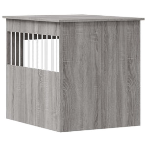 Κλουβί Σκύλου Γκρι Sonoma 64,5 x 80 x 71 εκ. από Επεξεργ. Ξύλο - Pakobazaar