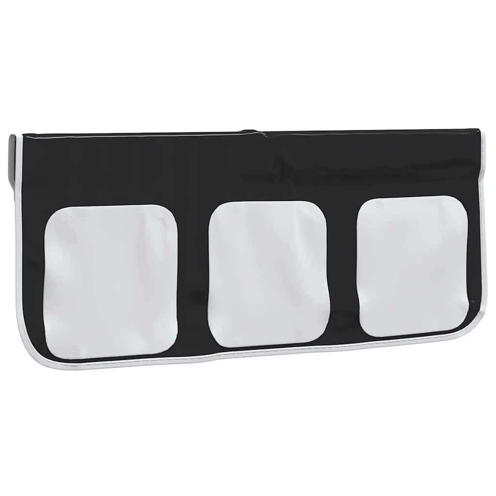 Κουρτίνες για Κρεβάτι Κουκέτα Λευκό / Μαύρο από Πολυεστέρα