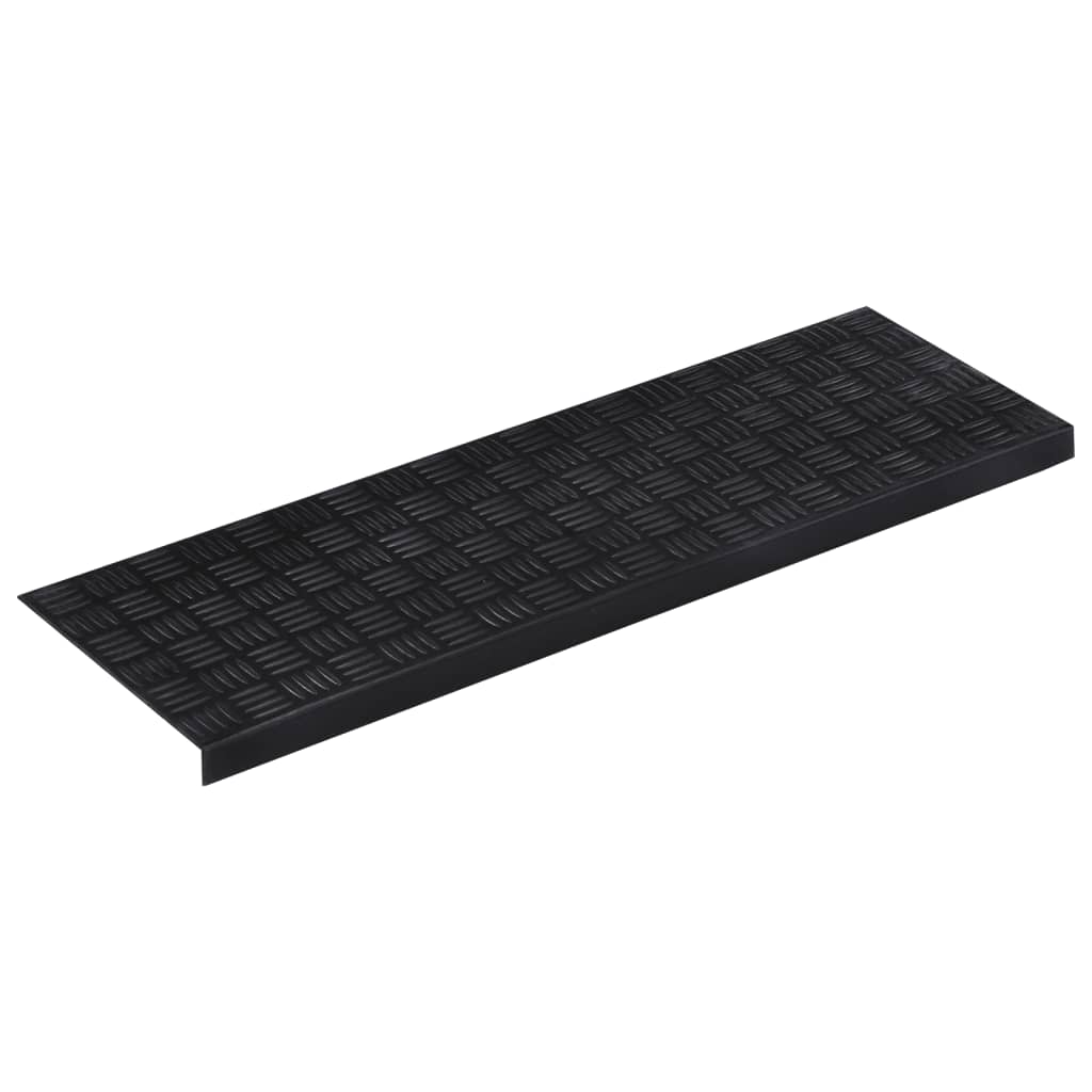 Πατάκια Σκάλας 10 τεμ. 25 x 75 εκ. από Καουτσούκ - PAKOBAZAAR