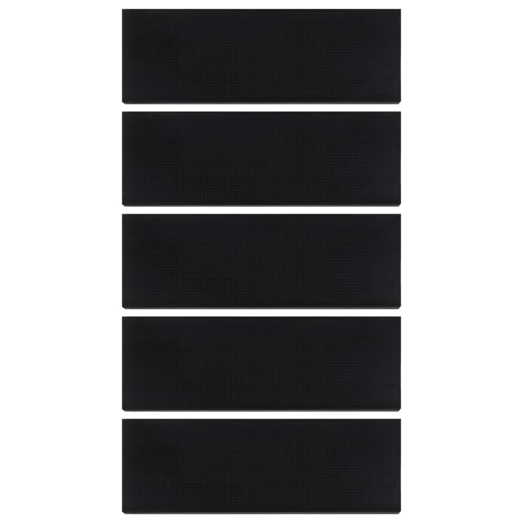 Πατάκια Σκάλας 5 τεμ. 25 x 75 εκ. από Καουτσούκ - PAKOBAZAAR