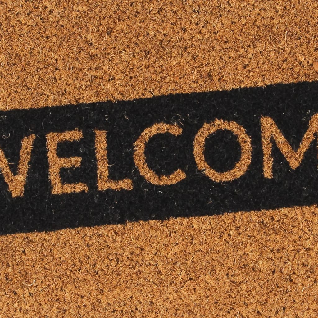 Πατάκι Εισόδου Φυσικό 45 x 75 εκ. Θυσανωτός Κοκοφοίνικας - PAKOBAZAAR