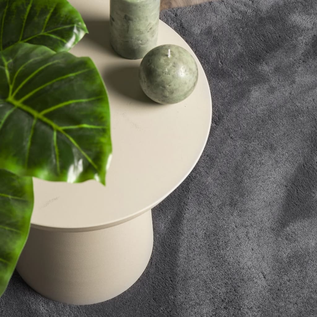 Χαλί HUARTE με Κοντό Πέλος Μαλακό/ Πλενόμενο Ανθρακί 200x280εκ.