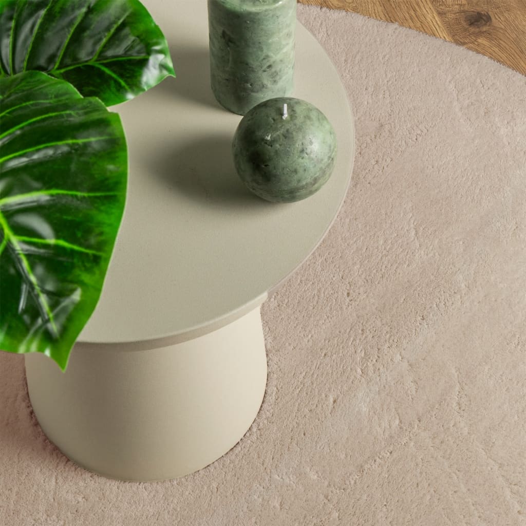 Χαλί HUARTE με Κοντό Πέλος Μαλακό/ Πλενόμενο χρώμα άμμουØ120εκ.