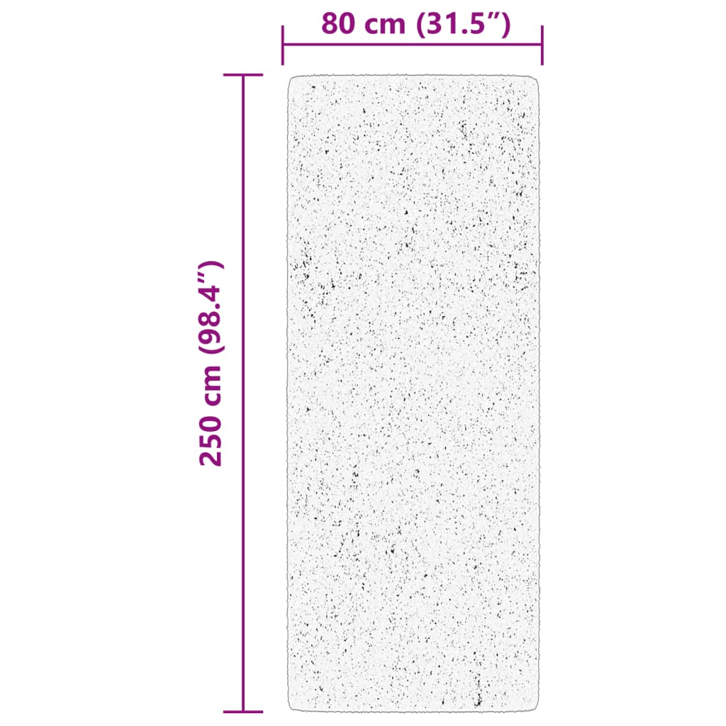 Χαλί HUARTE με Κοντό Πέλος Μαλακό/ Πλενόμενο 80x250 εκ.