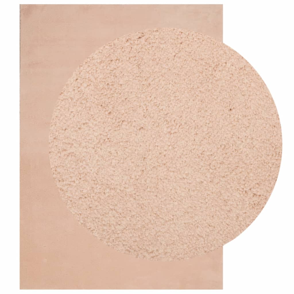 Χαλί HUARTE με Κοντό Πέλος Μαλακό/ Πλενόμενο Ροδαλό 200x280 εκ.