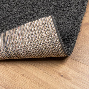 Χαλί Shaggy PAMPLONA με Ψηλό Πέλος Μοντέρνο Ανθρακί 300x400 εκ.
