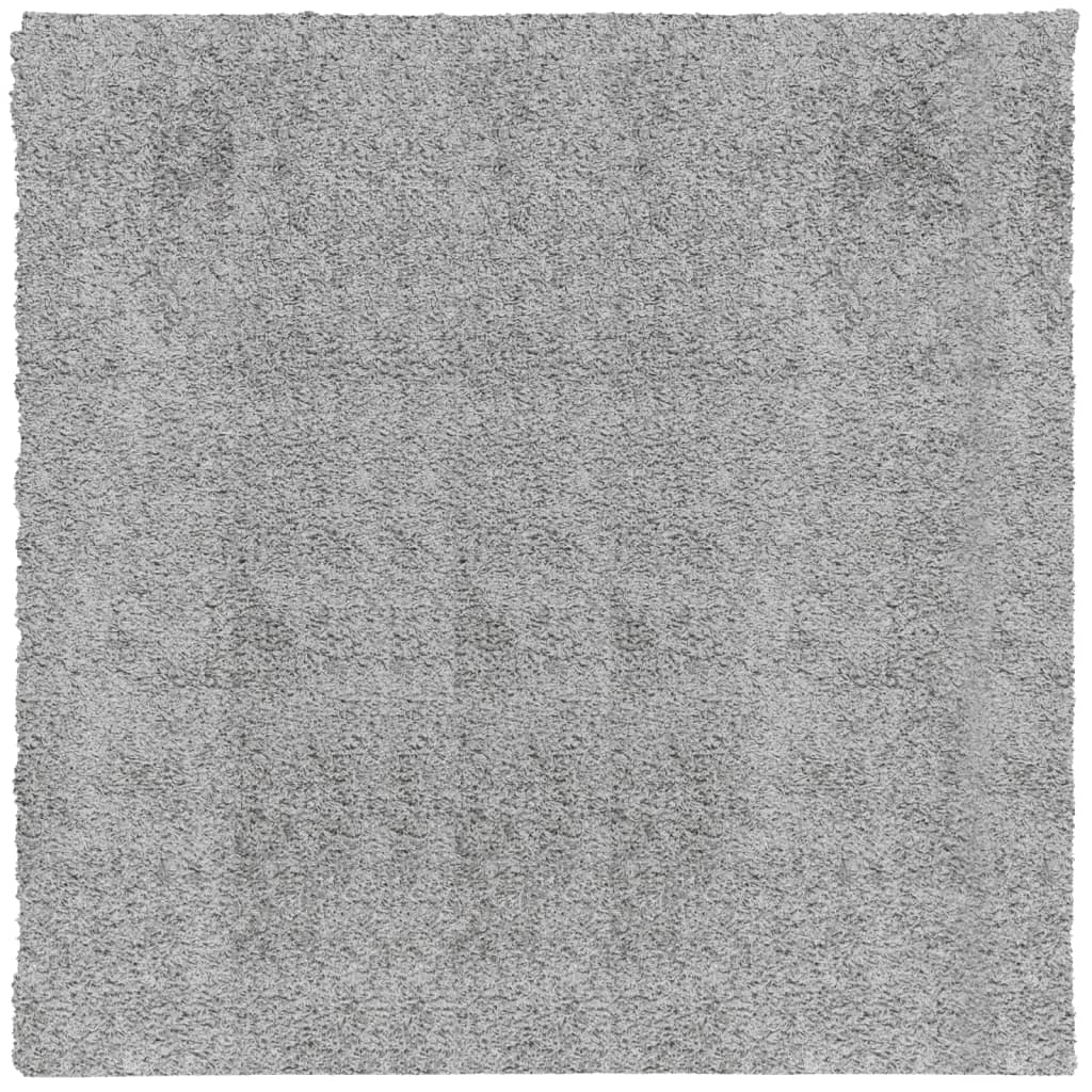 Χαλί Shaggy PAMPLONA με Ψηλό Πέλος Μοντέρνο Γκρι 240x240 εκ.