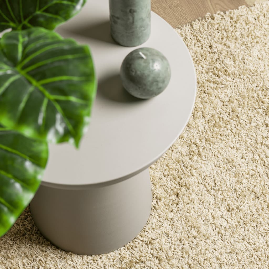 Χαλί Shaggy PAMPLONA με Ψηλό Πέλος Μοντέρνο Χρυσό 160x230 εκ.