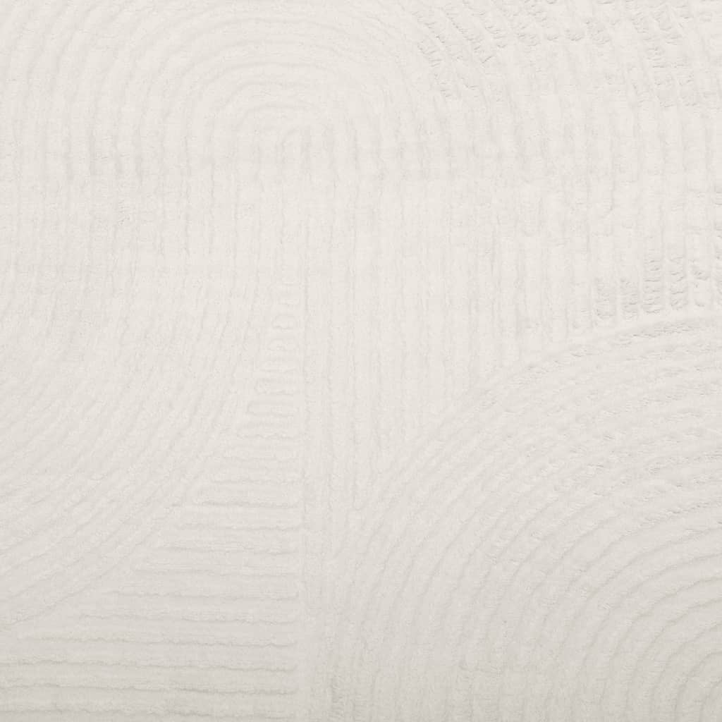 Χαλί IZA με Κοντό Πέλος Σκανδιναβική Εμφάνιση Κρεμ 160x230 εκ.