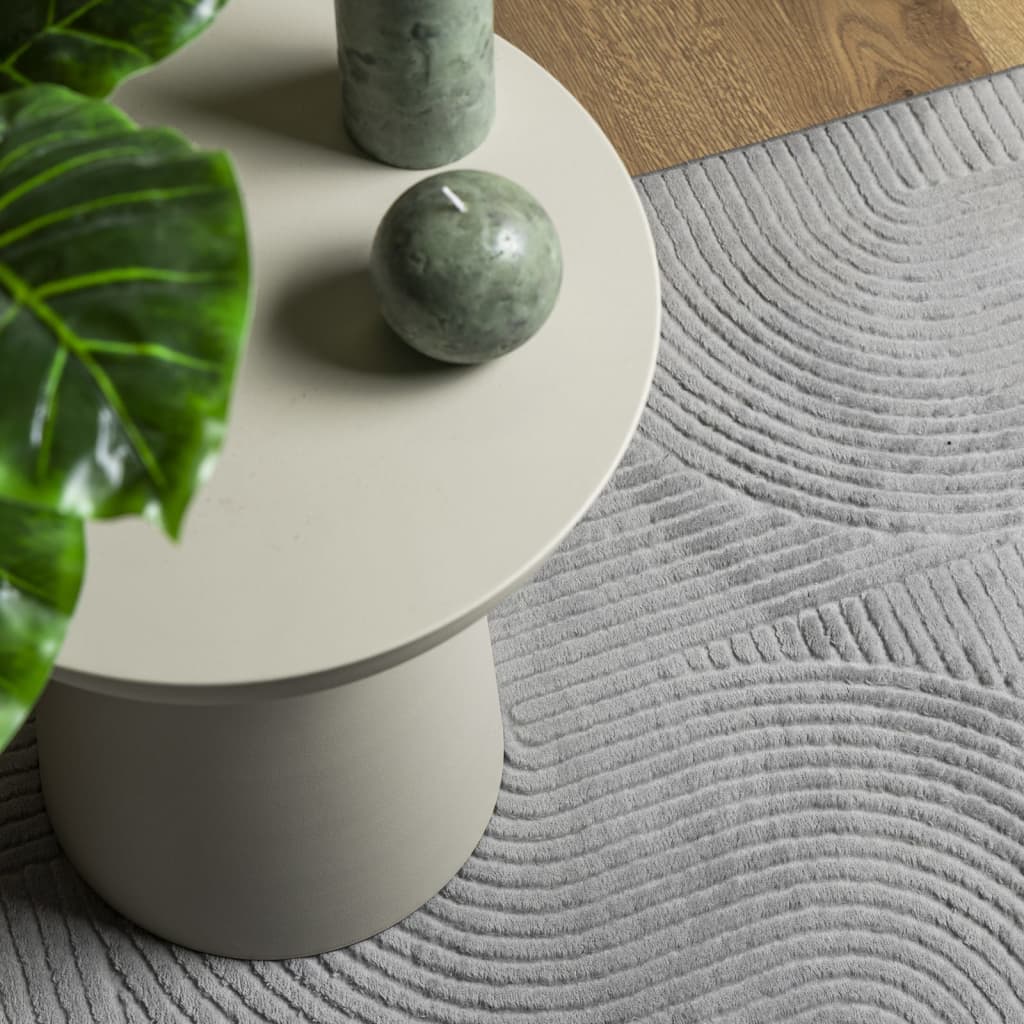 Χαλί IZA με Κοντό Πέλος Σκανδιναβική Εμφάνιση Γκρι 240x340 εκ.