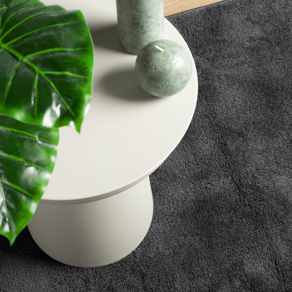 Χαλί OVIEDO με Κοντό Πέλος Ανθρακί 160 x 230 εκ.