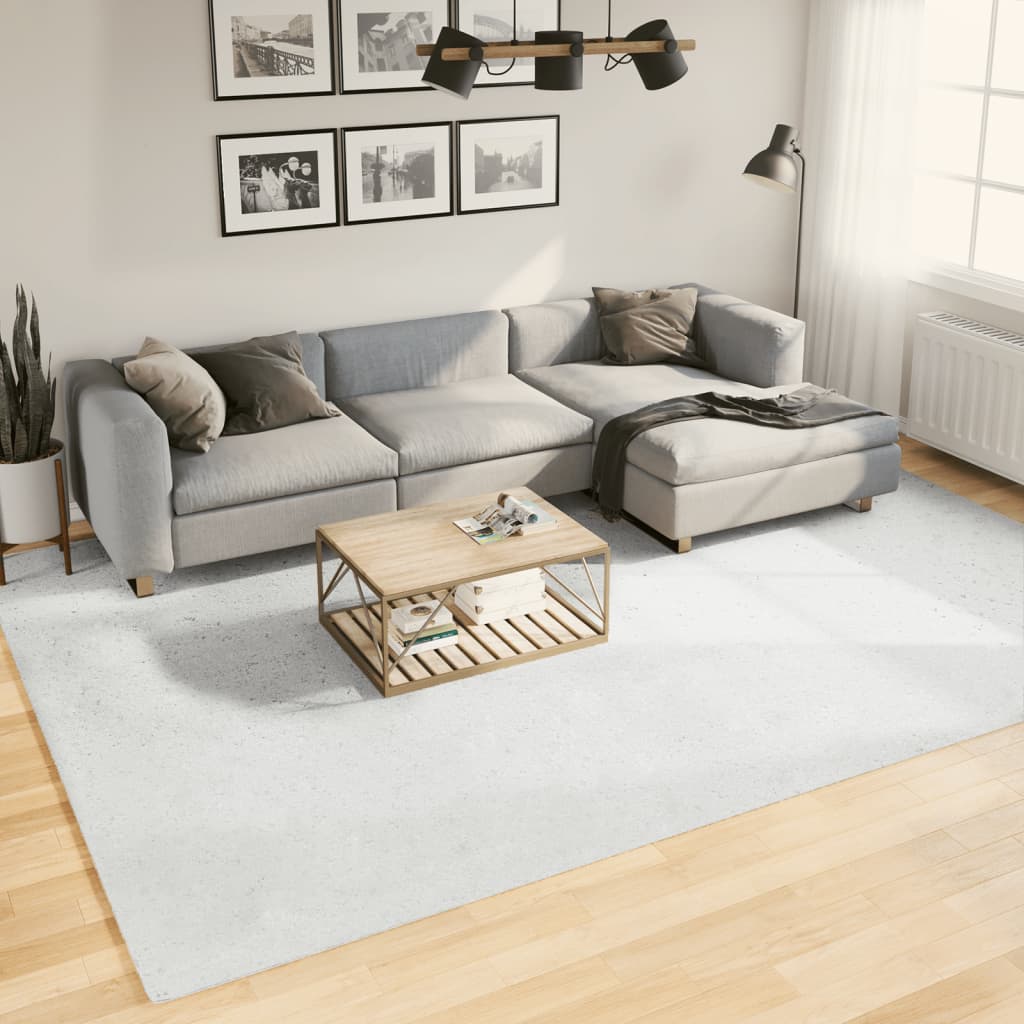 Χαλί OVIEDO με Κοντό Πέλος Γκρι 240 x 340 εκ. - Pakobazaar