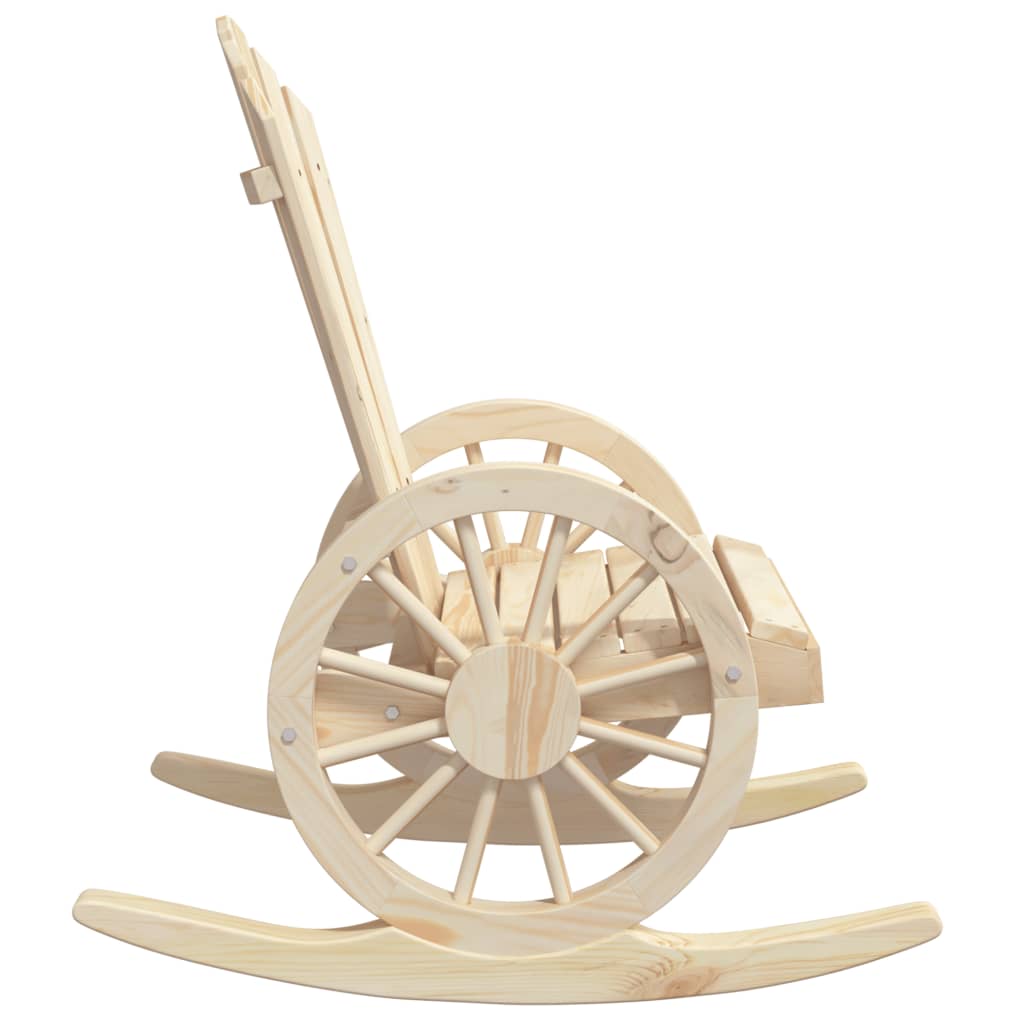 Σαλόνι Κήπου Σετ 3 Τεμαχίων από Μασίφ Ξύλο Ελάτης