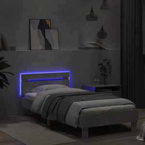 Πλαίσιο Κρεβατιού με Κεφαλάρι και LED 90 x 200 εκ. - Pakobazaar
