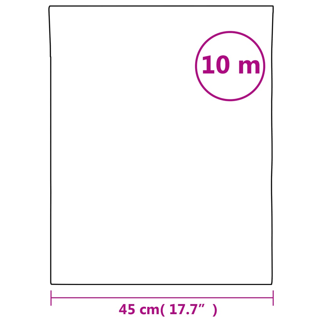 Μεμβράνη Παραθύρου Ματ Λευκό 45x1000 εκ. από PVC