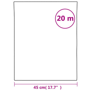 Μεμβράνη Παραθύρου Ματ Λευκό 45x2000 εκ. PVC