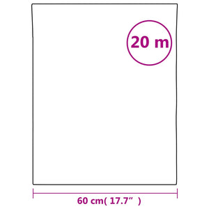 Μεμβράνη Παραθύρου Ματ Λευκό 60x2000 εκ. PVC - Pakobazaar