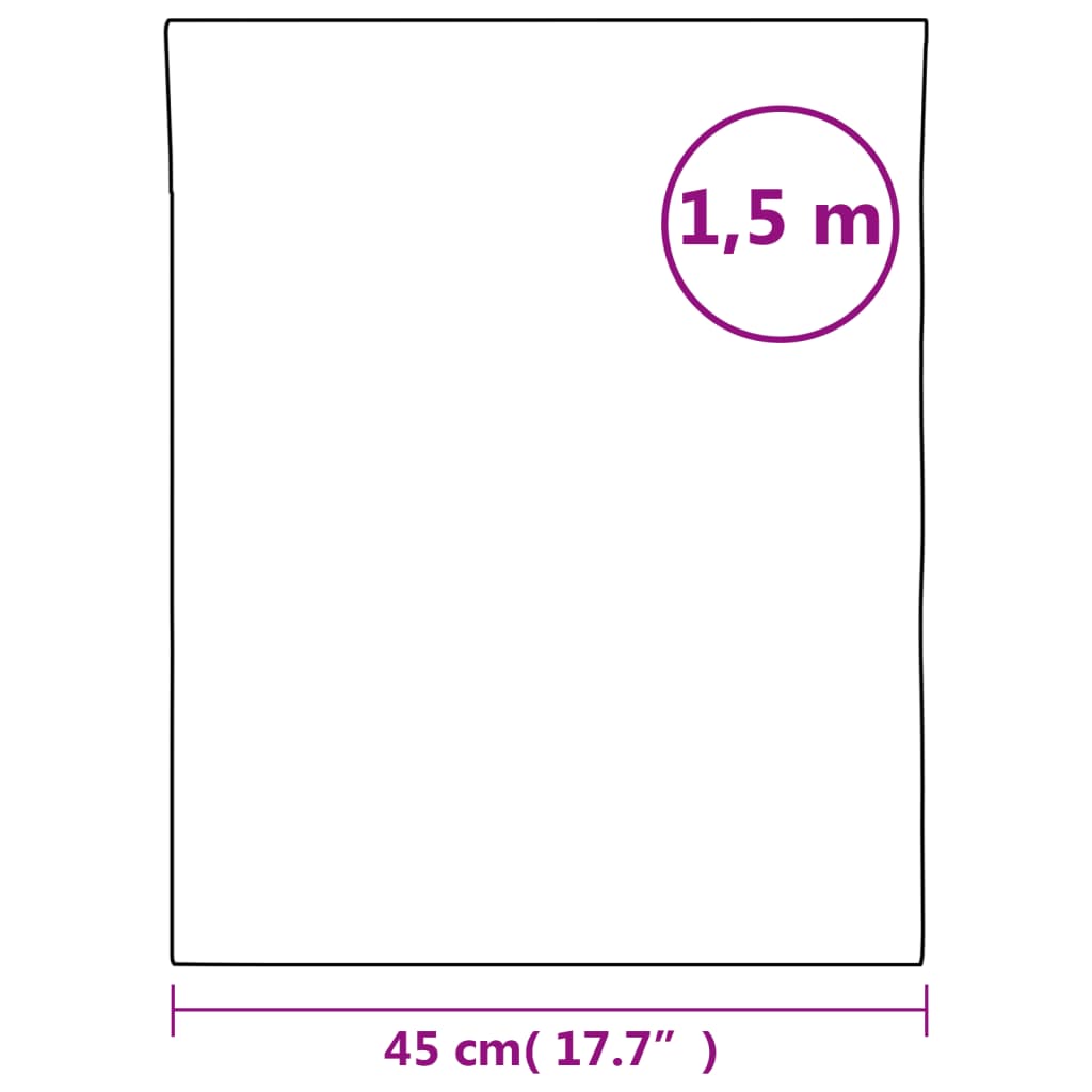 Μεμβράνες Καθρέφτης Αυτοκόλλητες 2 τεμ. 45 x 150 εκ. PET
