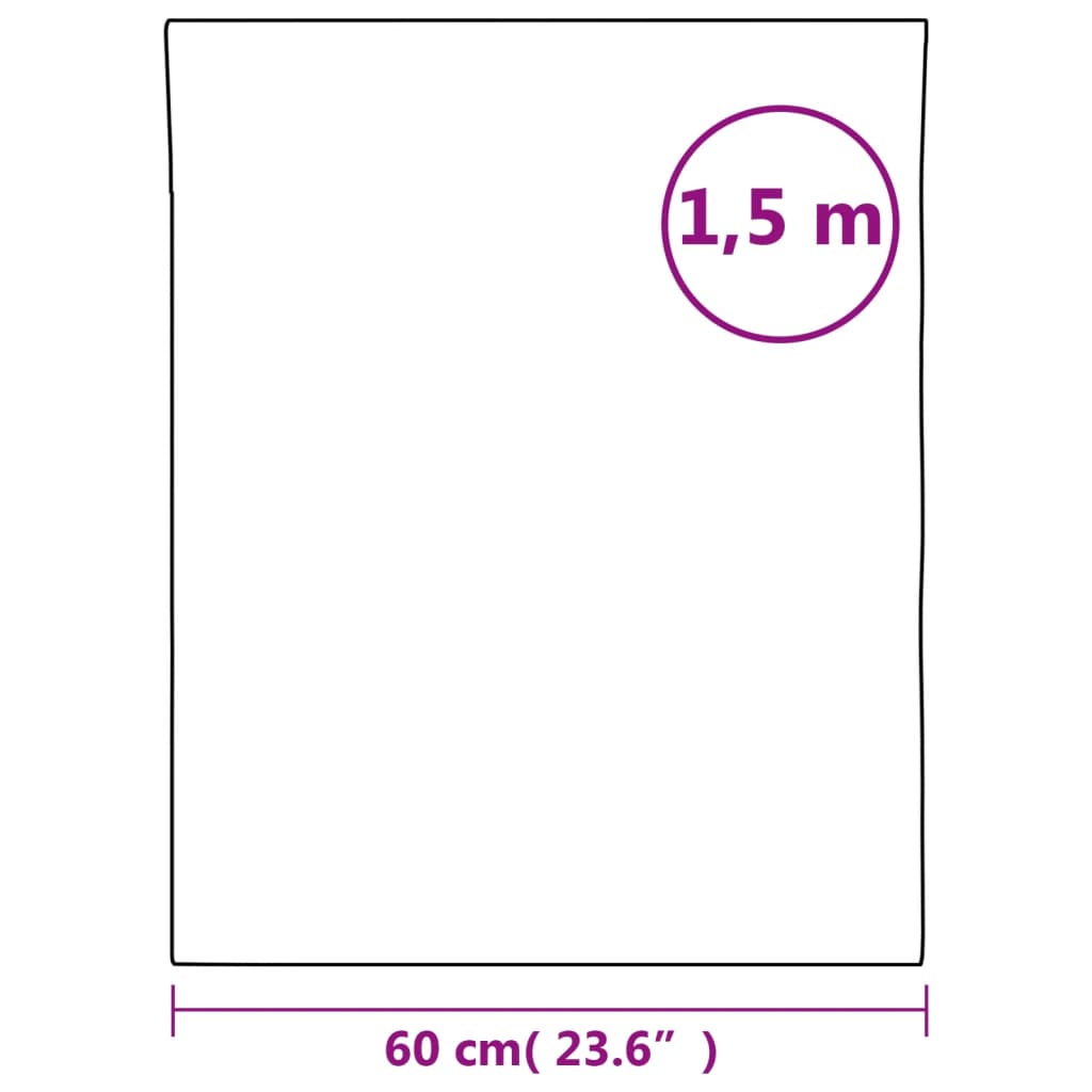 Μεμβράνες Καθρέφτης Αυτοκόλλητες 2 τεμ. 60 x 150 εκ. PET