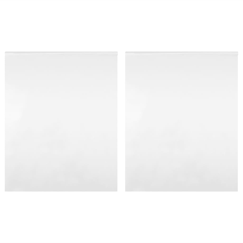 Μεμβράνες Καθρέφτης Αυτοκόλλητες 2 τεμ. 90 x 150 εκ. PET - PAKOBAZAAR