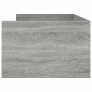 Πλαίσιο Κρεβατιού με Συρτάρια Γκρι sonoma 100x200 εκ.