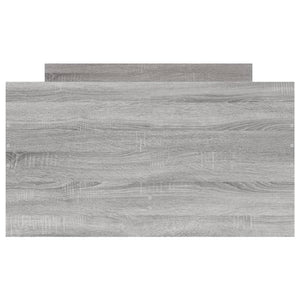Πλαίσιο Κρεβατιού Με Συρτάρια Γκρι Sonoma 75x190εκ Small Single