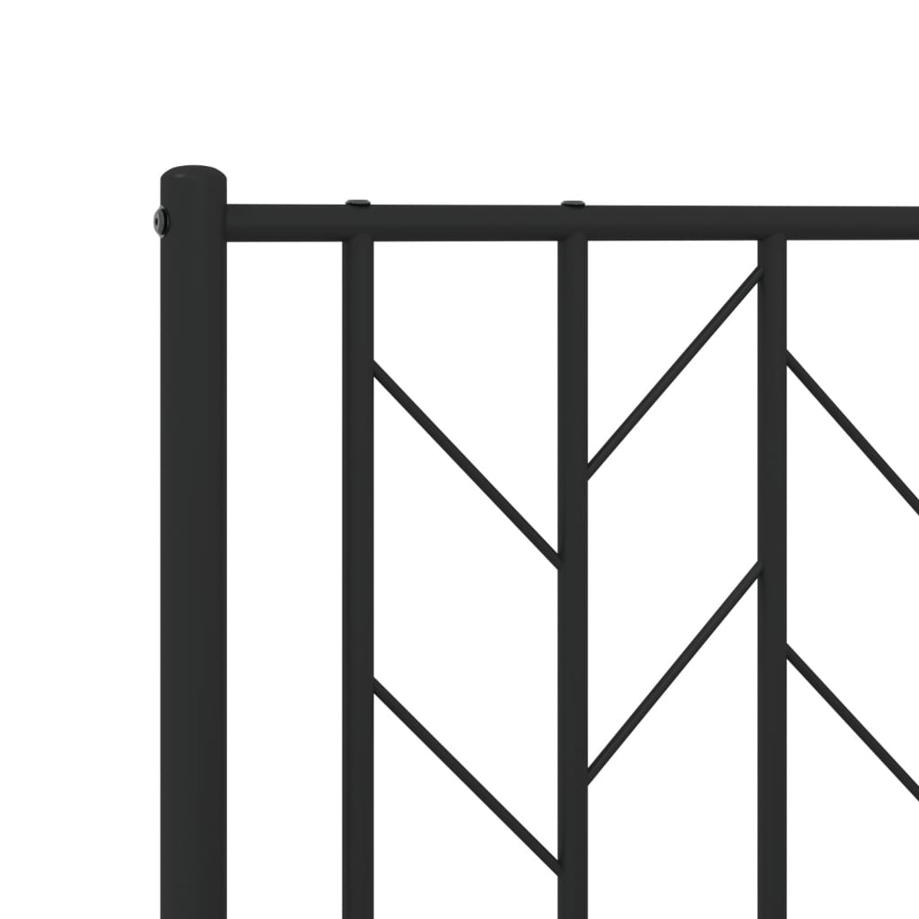 Ανταλλακτικό κεφαλάρι Μαύρο 120 εκ. Μεταλλικό