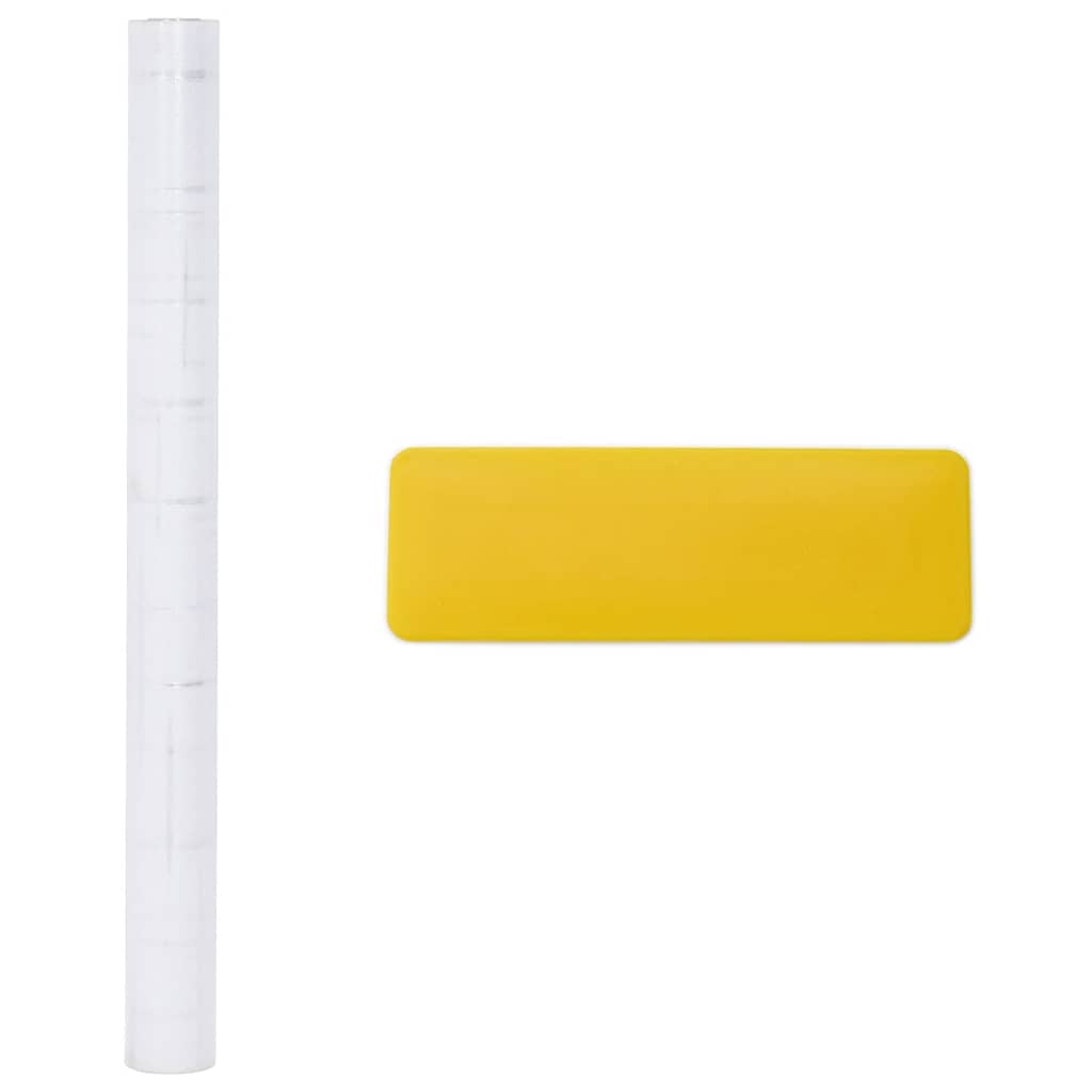 Μεμβράνες Παραθύρου 2 Τεμ. Αμμοβολή Σχέδιο Αστέρι από PVC